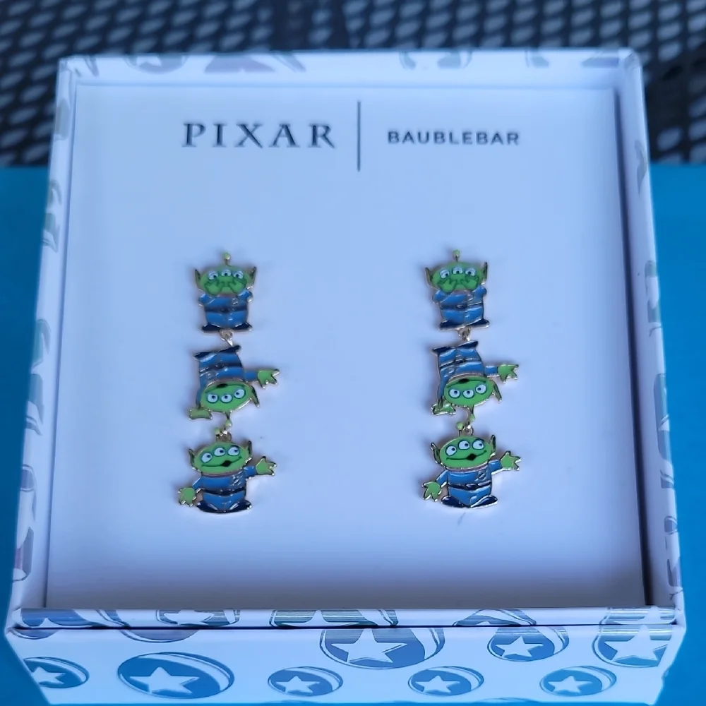 Disney Pixar BaubleBar Alien Earrings - Picture 2 of 5